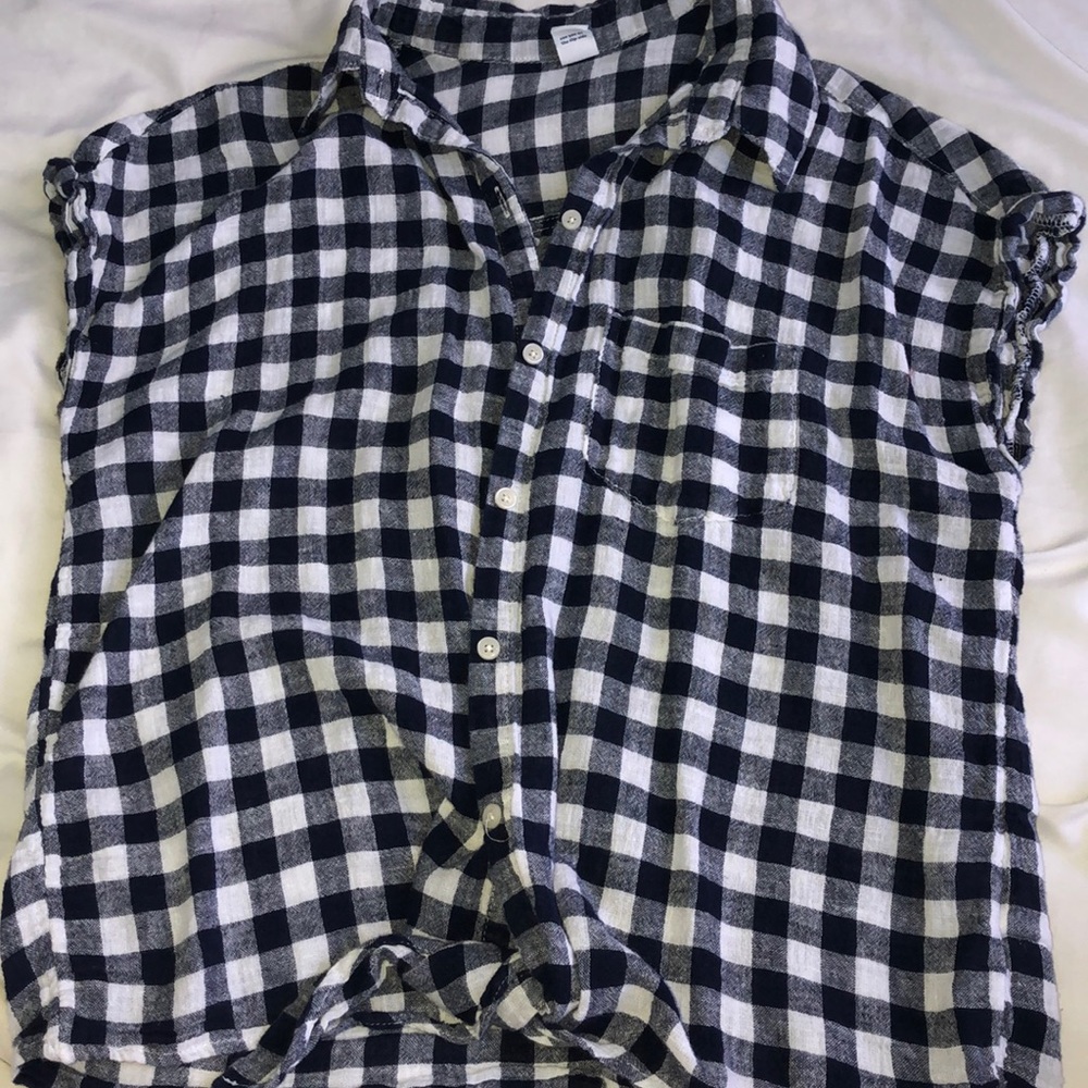 Plaid Blouse
